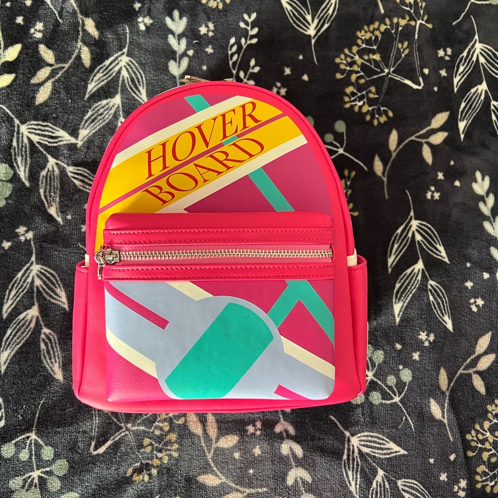 NWT. Back To The Future Loungefly Backpack